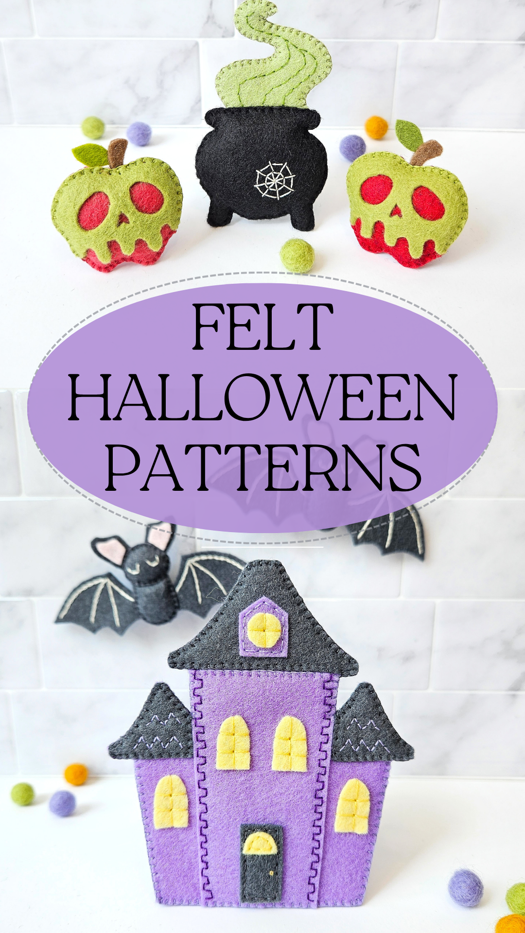 DIY Felt Patterns for Halloween Crafts