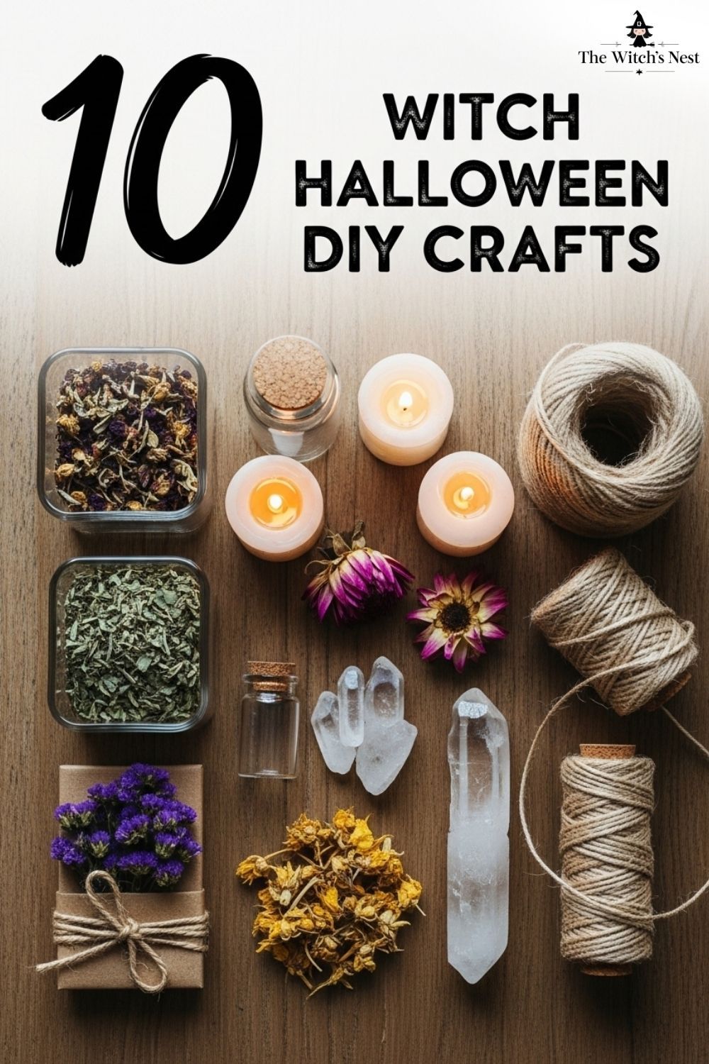 10 Witch Halloween DIY Crafts
