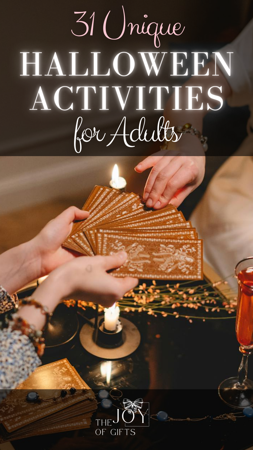 31 Unique Halloween Activities for Adults To Enjoy At-Home and Out – The Joy of Gifts