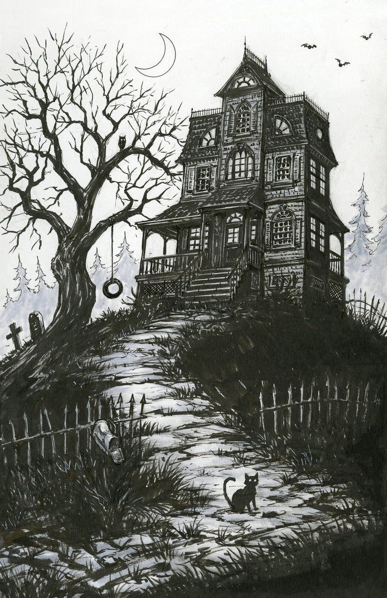 Haunted House – Etsy