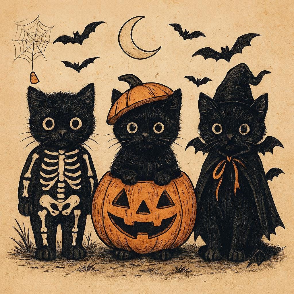 Black Cat Pumpkin Png, Retro Halloween Cat Png, Ghost Cat Png, Gothic Autumn Digital Download, Spooky Cat Mama Shirt Design