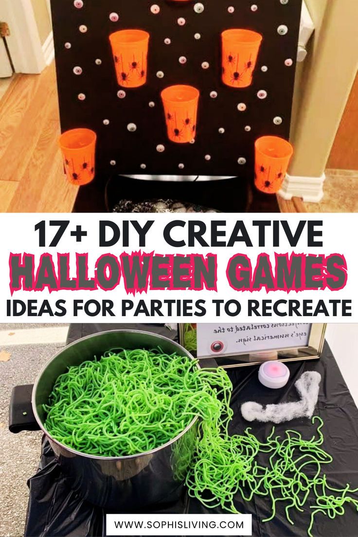 17+ DIY Creative Halloween Party Games To Recreate