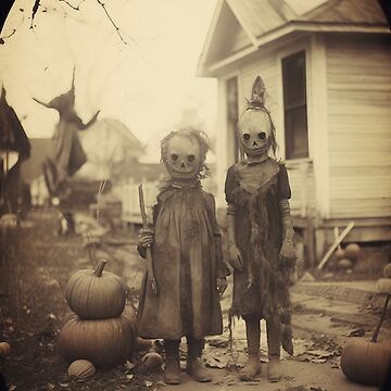 Vintage Halloween 002 Photographic Print