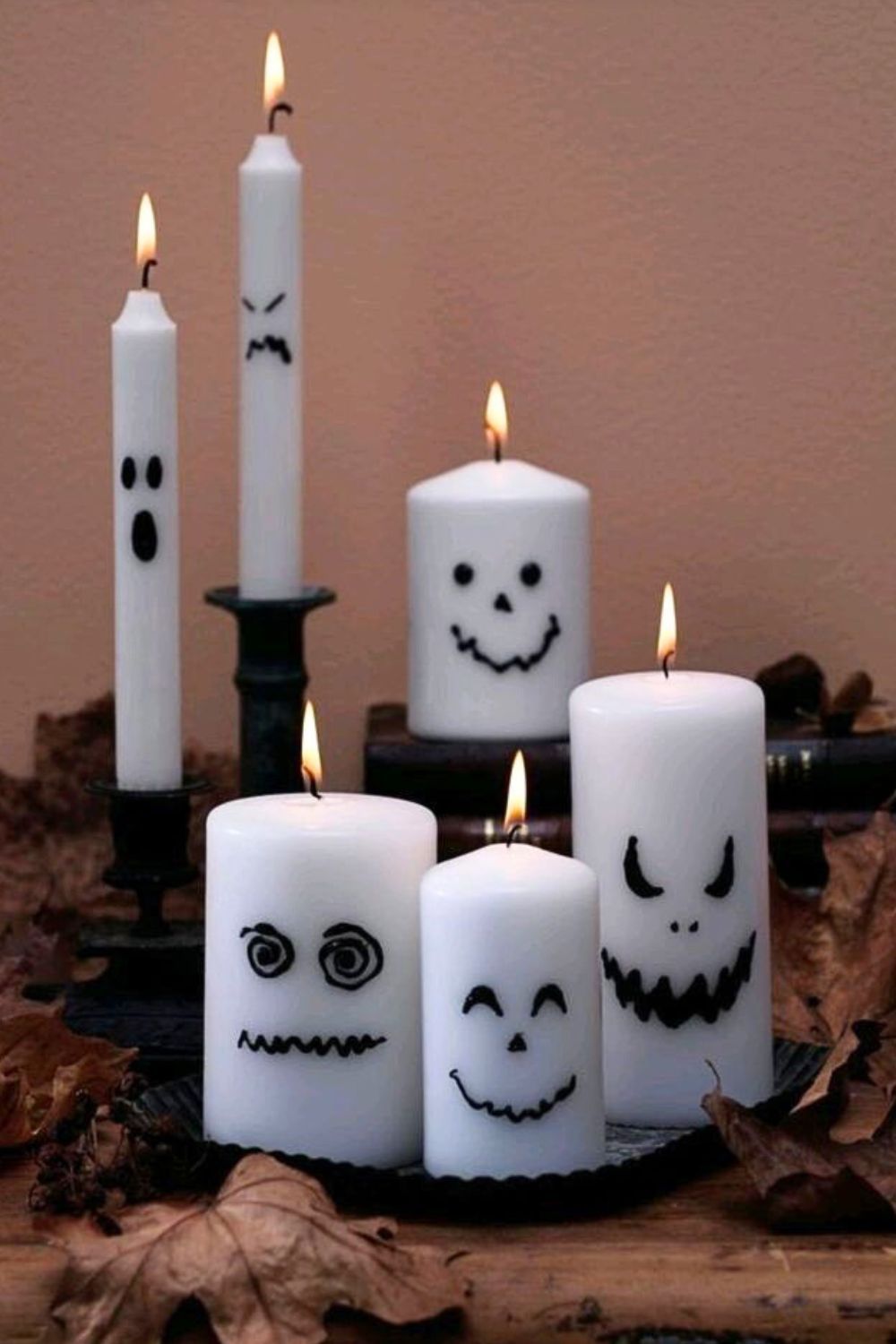 DIY Halloween Ghost Candles – Cheap & Easy Spooky Décor Idea