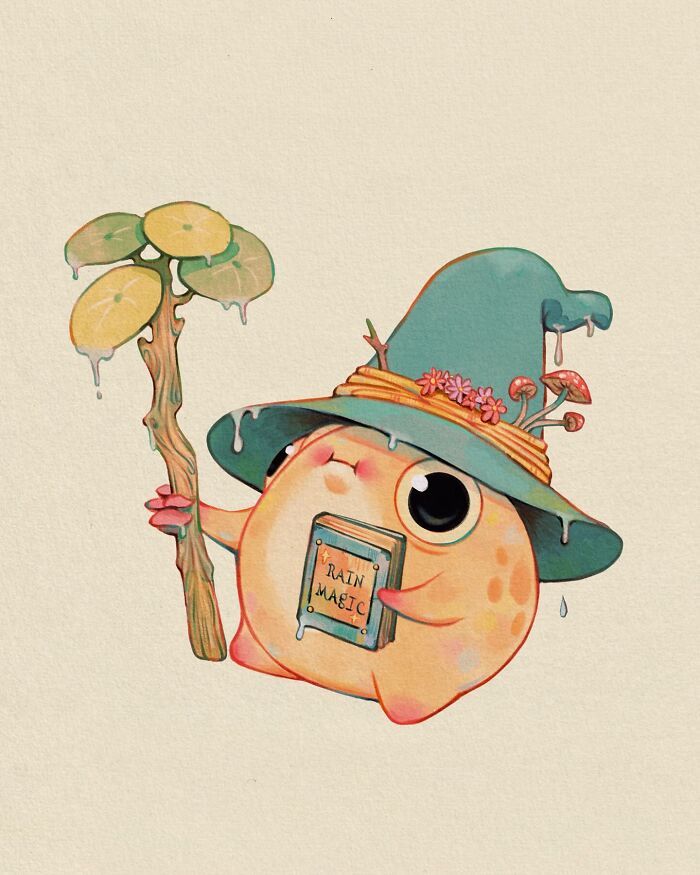 30 Wholesome Frog Illustrations By Lucracia Ray