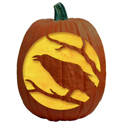 Nevermore | 1,000 Free Pumpkin Carving Patterns – No Ads, Just Fun! 🎃👻