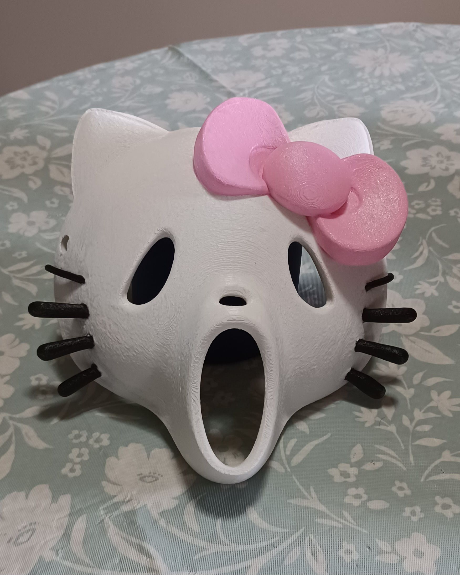Hello Kitty Scream Mask Ghostface Horror Mask