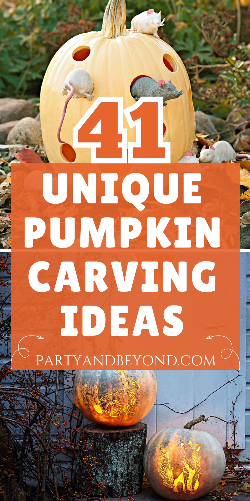 41 Creative Pumpkin Carving Ideas for a Show-Stopping Display