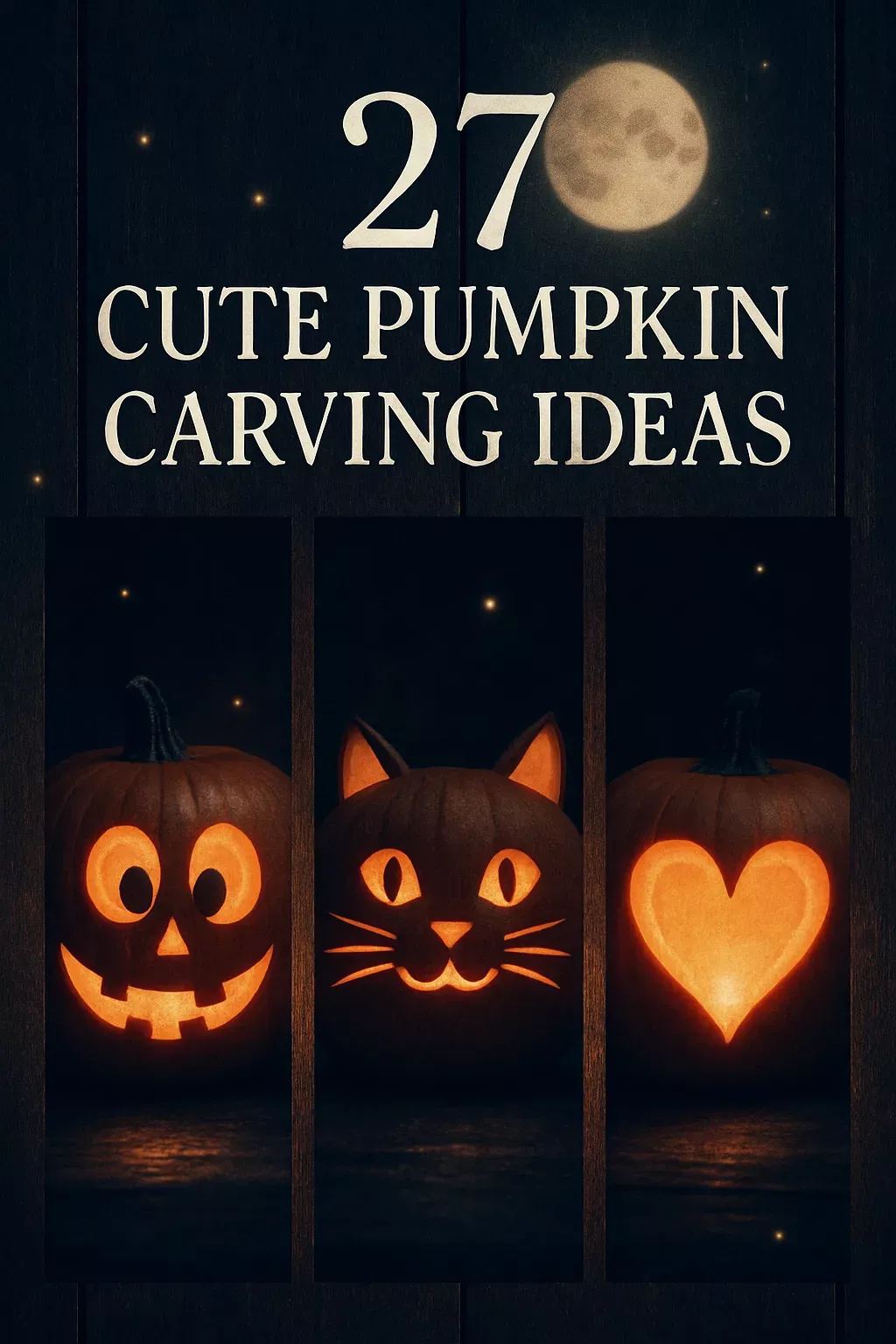 27 Adorably Cute Pumpkin Carving Ideas That Will Make Your Halloween Extra Special
