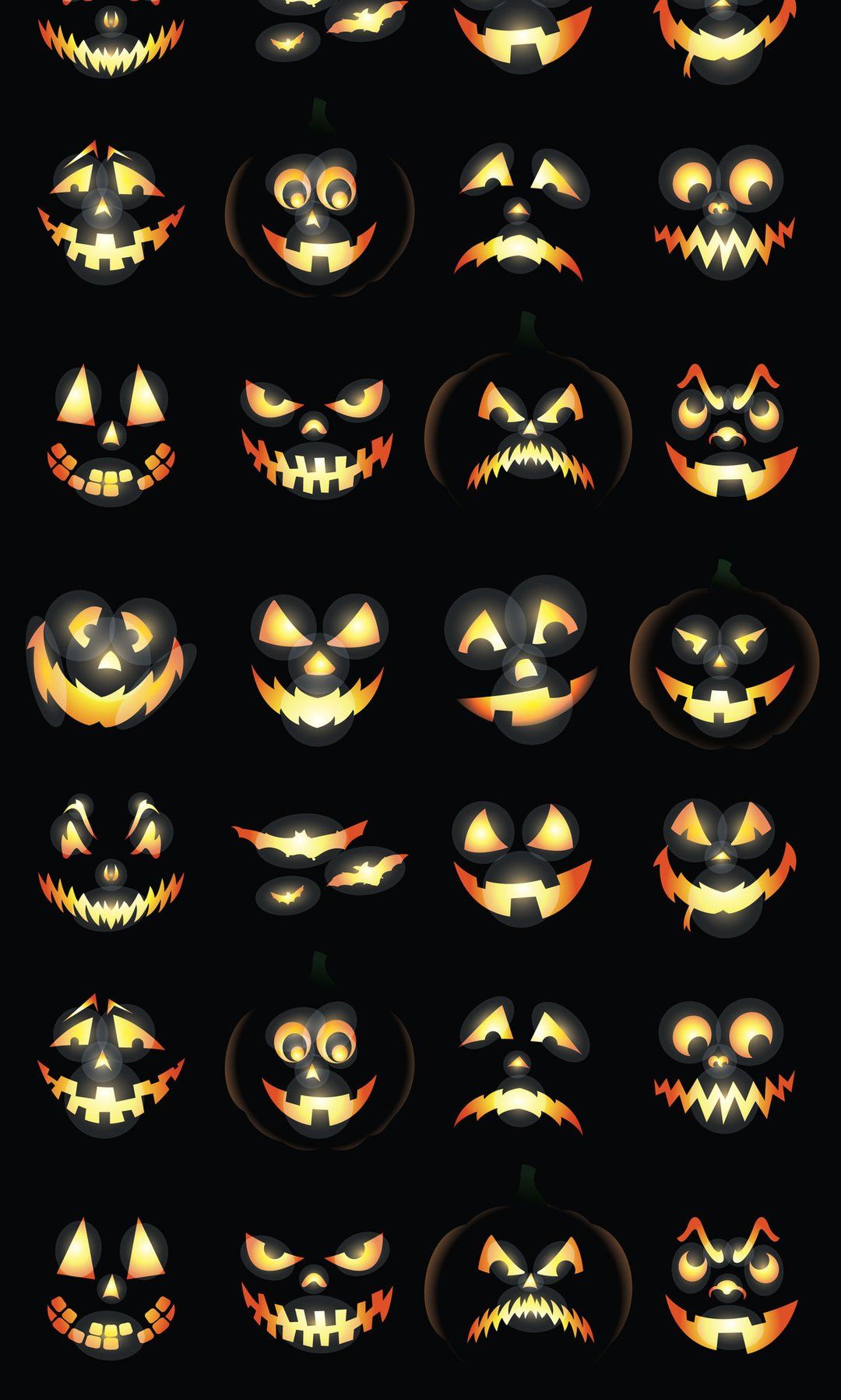 Jack-O-Lanterns Photo Backdrop – PepperLu