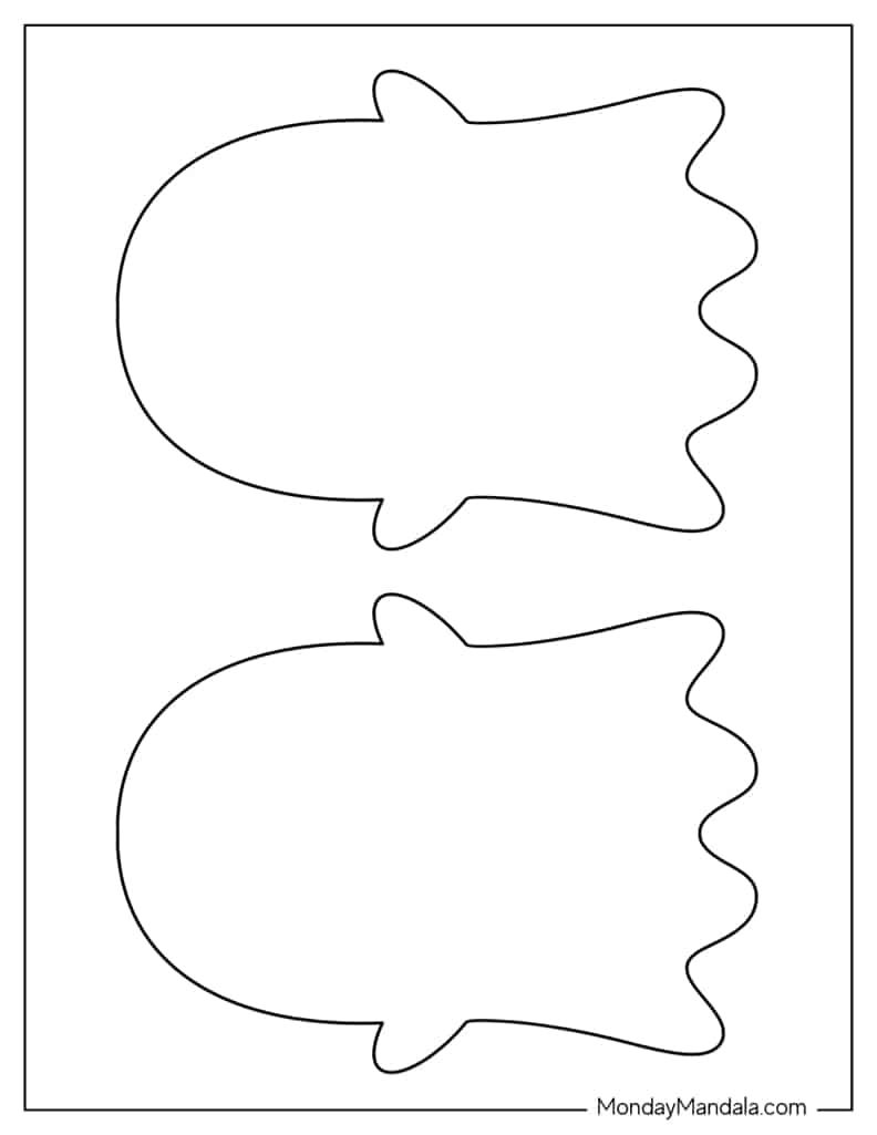 48 Ghost Templates (Free PDF Printables)