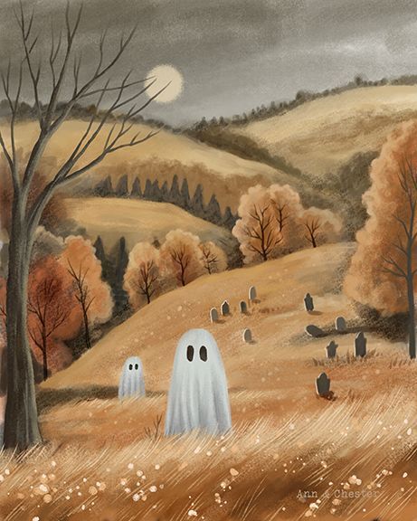 Ghosts in a Quiet Graveyard