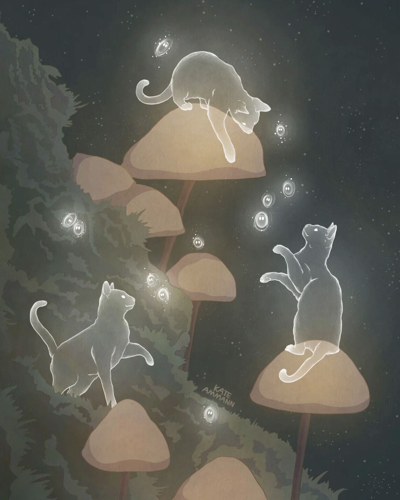 Ghost kitties! | Kate Ammann