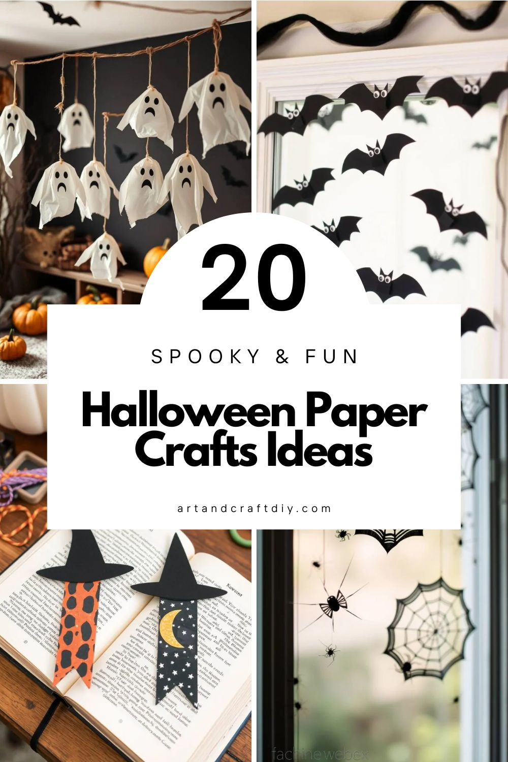 20 Spooky & Fun Halloween Paper Crafts Ideas
