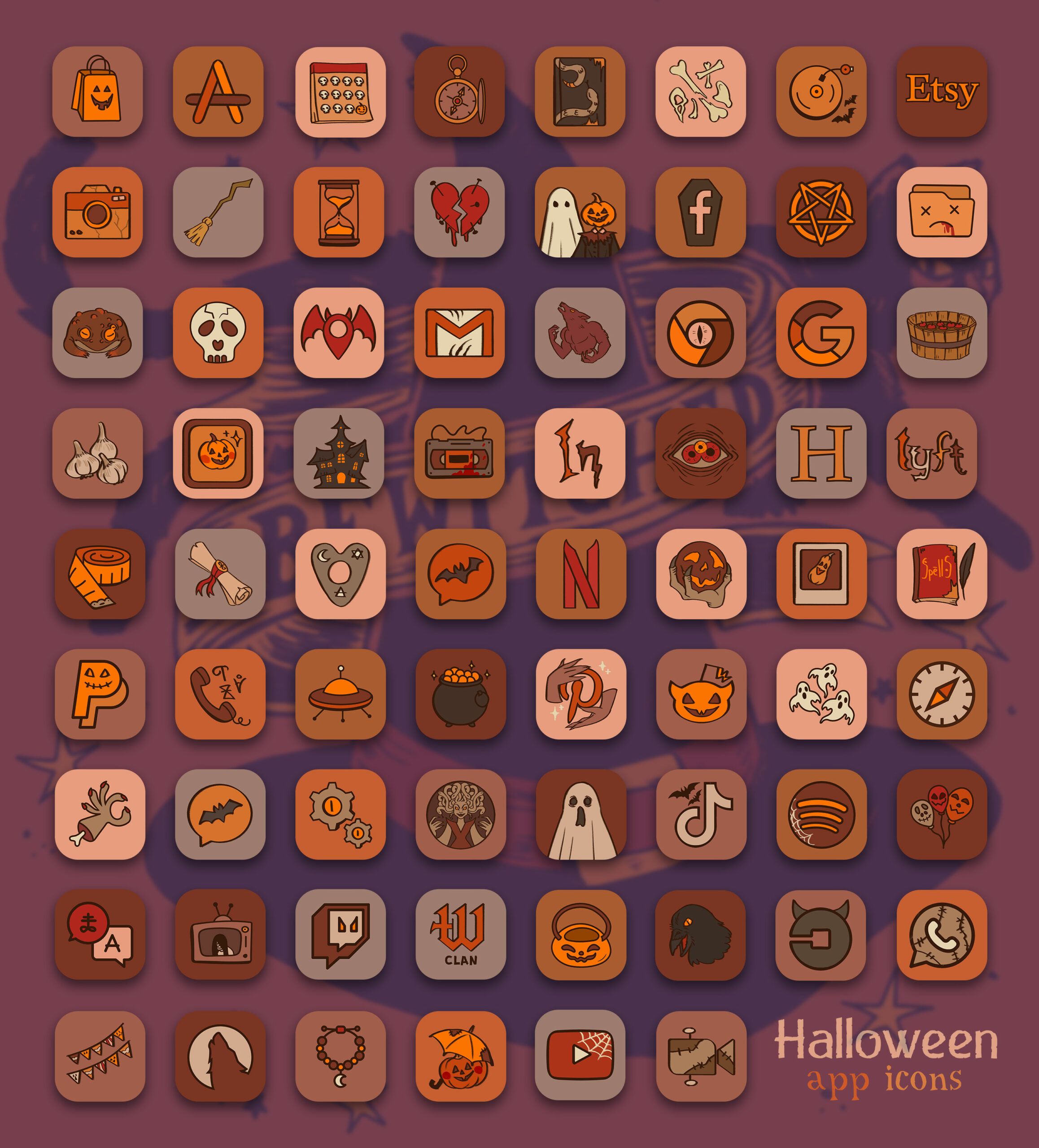 Halloween App Icons