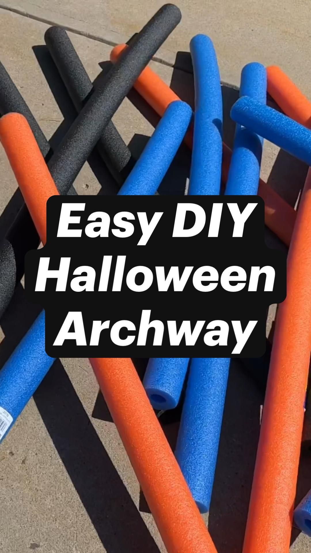 Easy DIY Halloween Archway