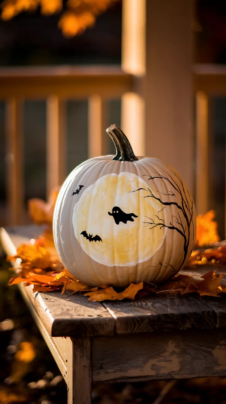 11 Ghost Pumpkin Painting Ideas – Cook Drink Decorate