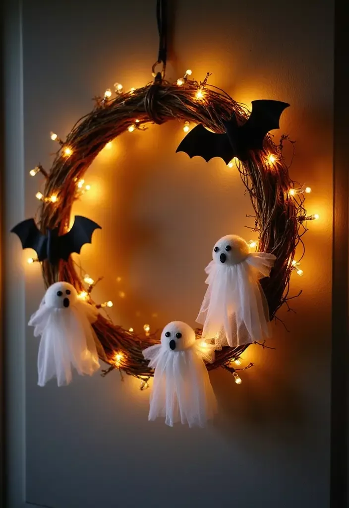 16 Fun Halloween Wreaths to Greet Trick-or-Treaters in Style!