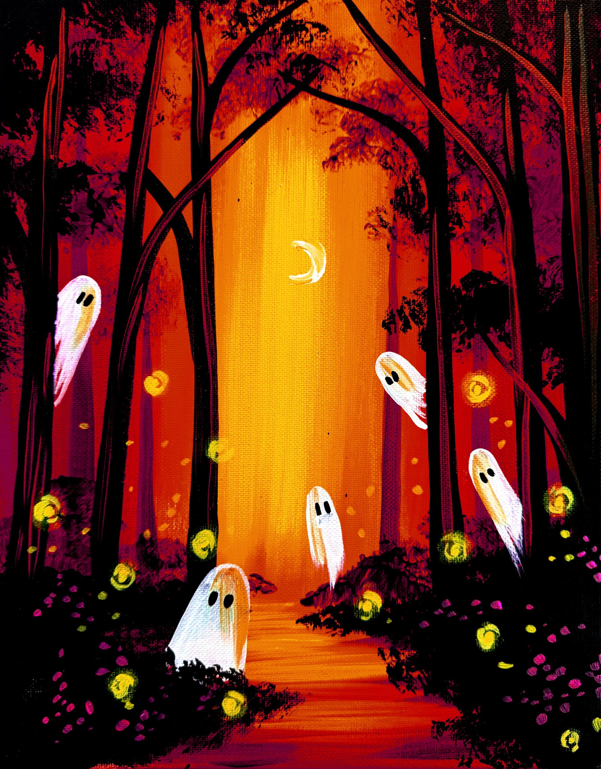 Spooky Spectral Forest