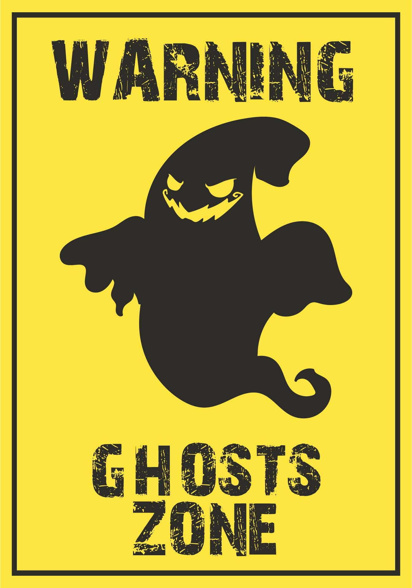 Halloween Warning Signs – 15 Free PDF Printables | Printablee