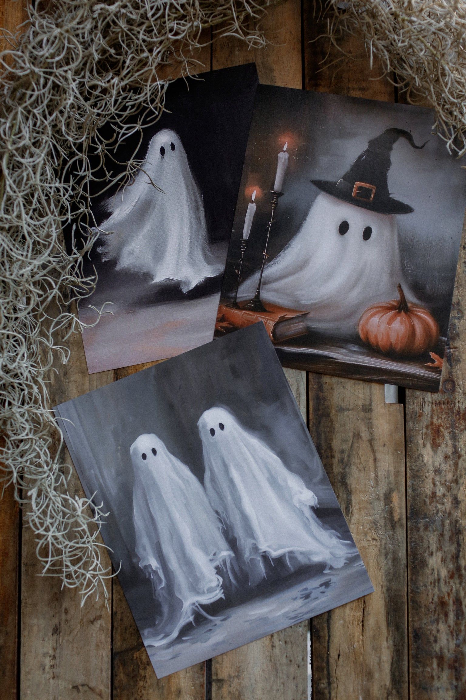 Fall Art Print – Black Cat