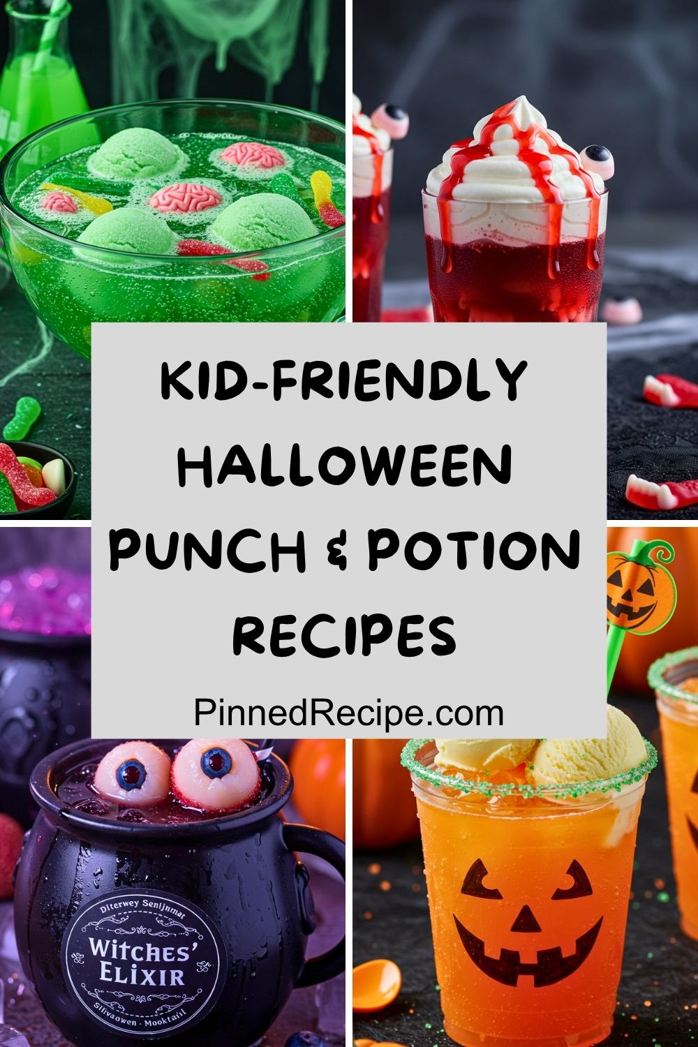 Kid-Friendly Halloween Punch & Potion Recipes