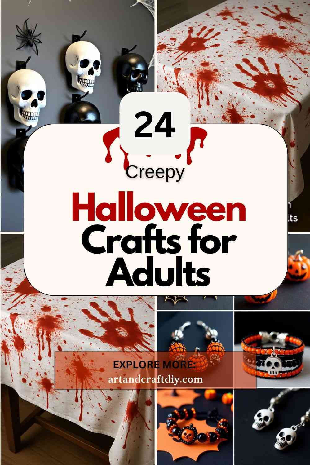 24 Creepy Halloween Crafts for Adults