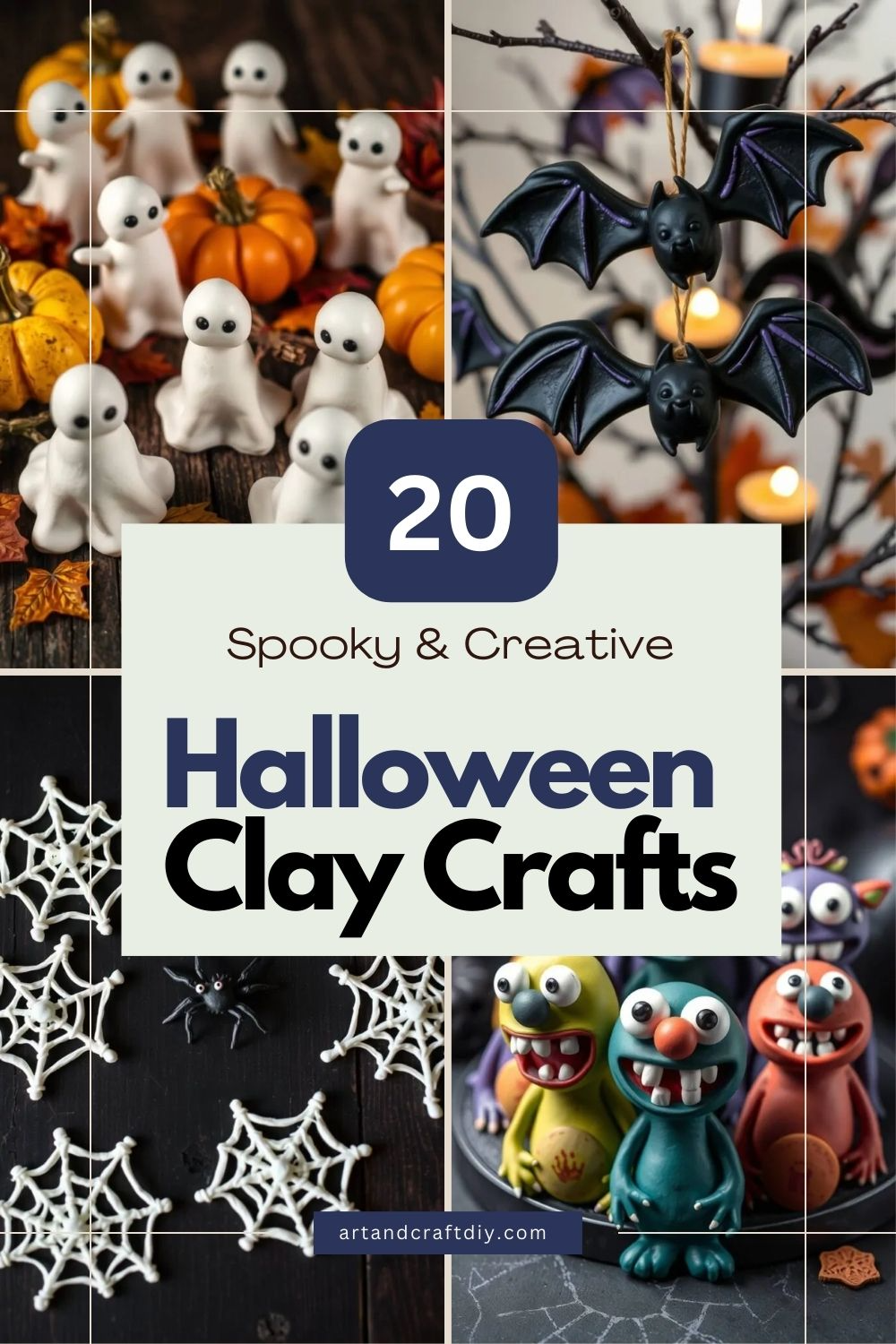 20 Spooky & Creative Halloween Clay Crafts
