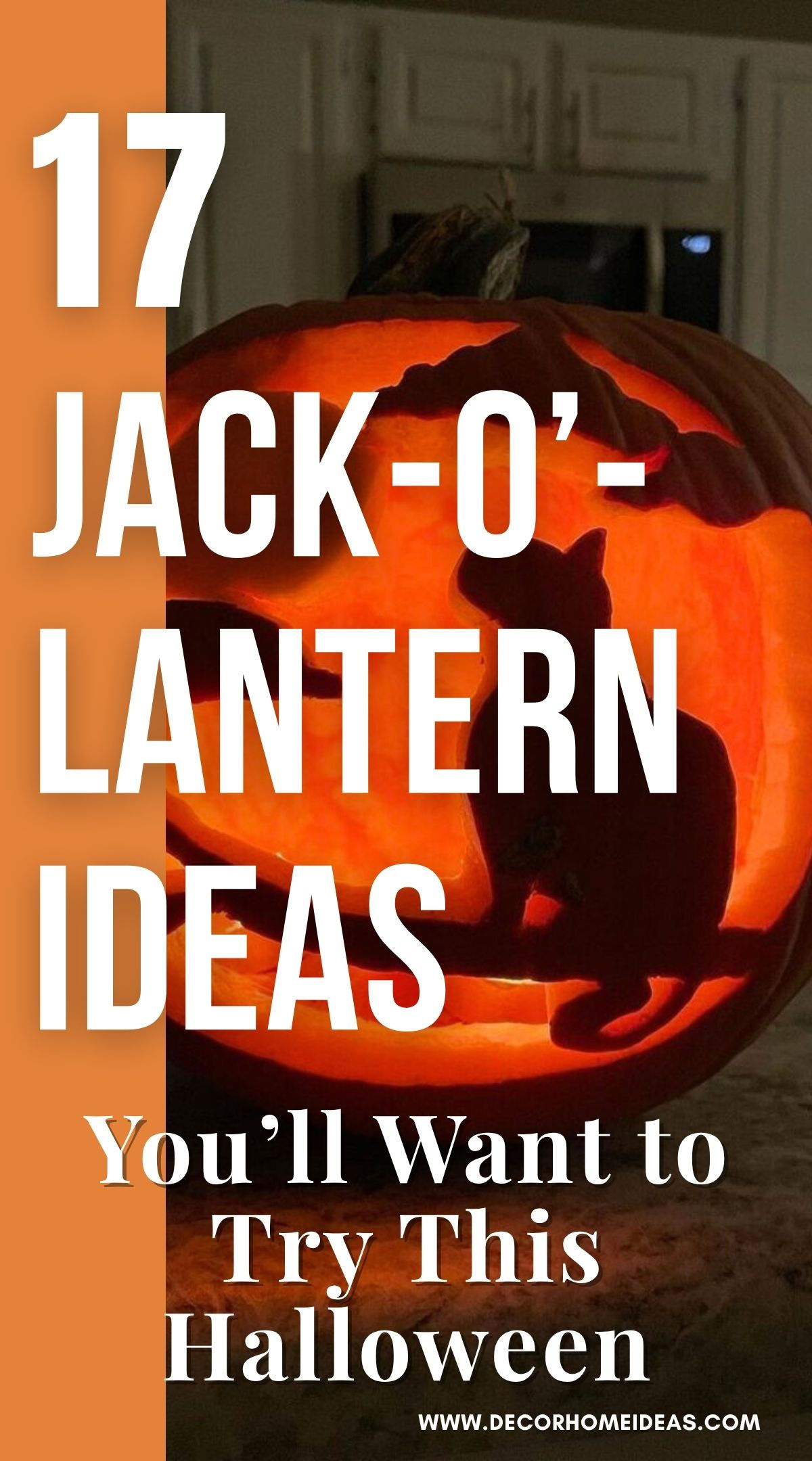 17 Jack-O’-Lantern Ideas You’ll Want to Try This Halloween