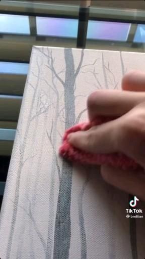 how to paint fog/mist with acrylic paint