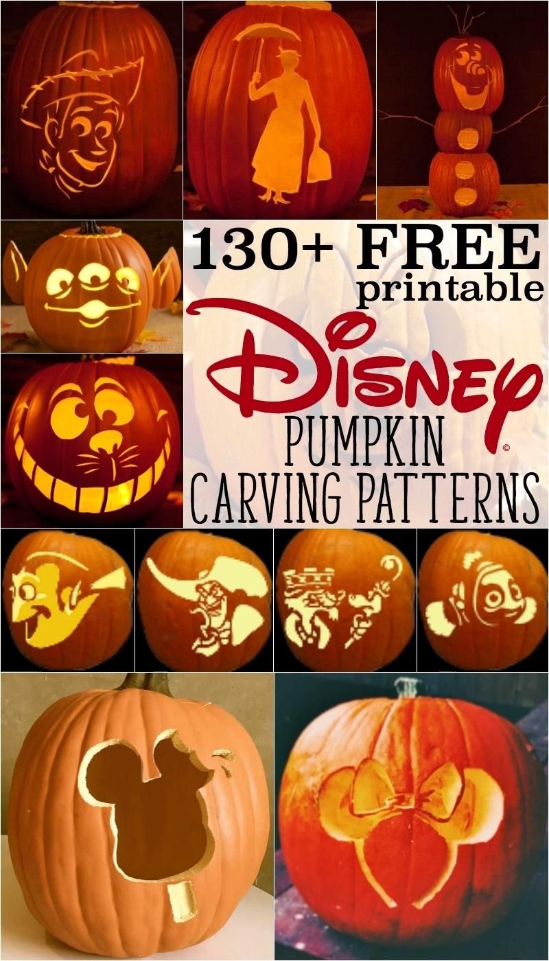 Disney Pumpkin Carving Ideas