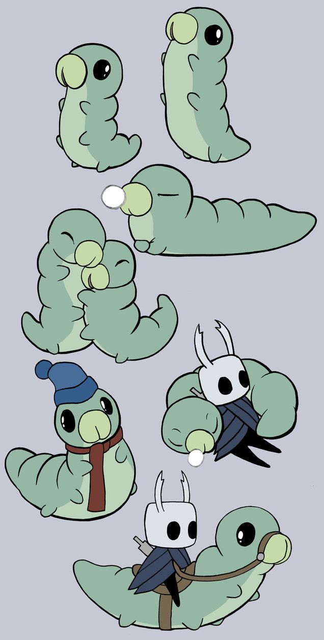 Hollow Knight Grubs by pyrogina on DeviantArt