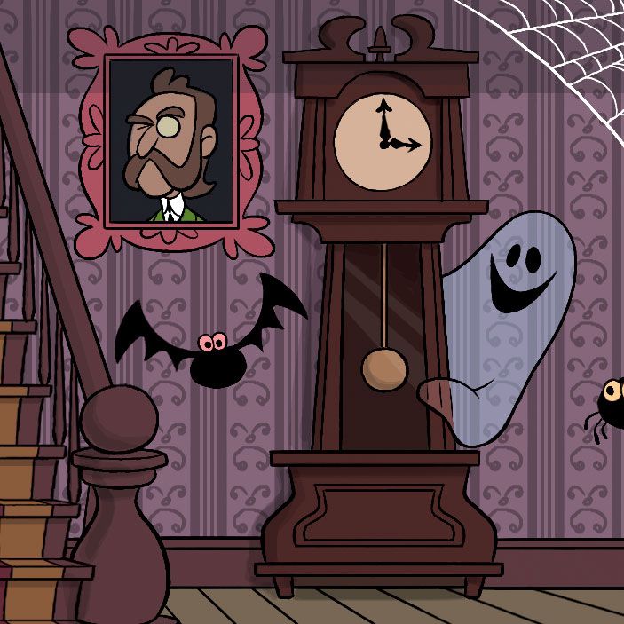 Haunted Mansion for Kid Stuff Marketing – CEDRIC HOHNSTADT ILLUSTRATION