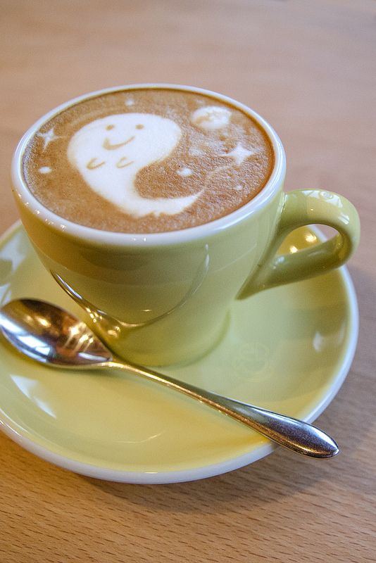 Halloween Ghost Cappuccino