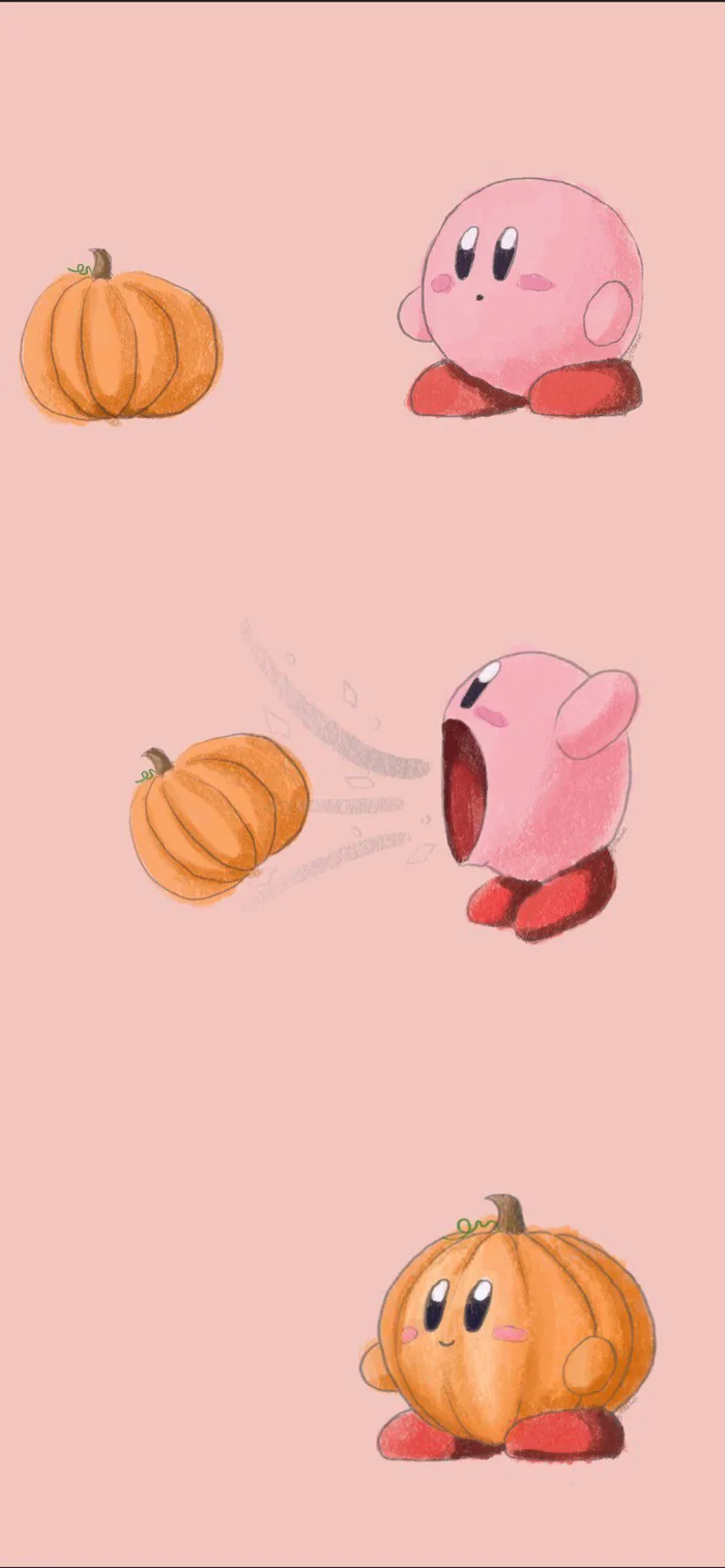 Pumpkin kirby – Funny