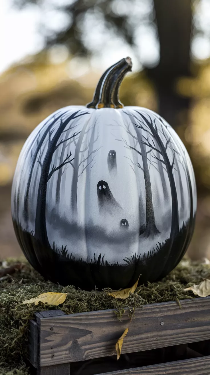 11 Ghost Pumpkin Painting Ideas – Cook Drink Decorate