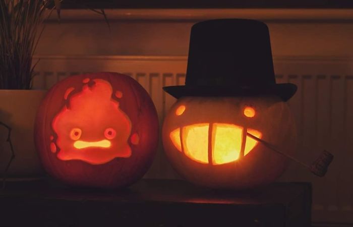 45 Studio Ghibli-Inspired Halloween Pumpkins That People Carved To Pay Tribute To Their Favorite Characters