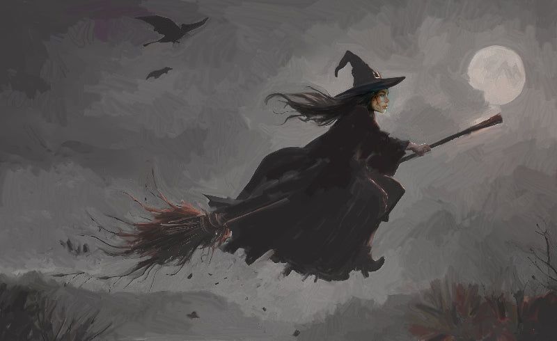 Moonlit Witch – Magnetic / Square / XL