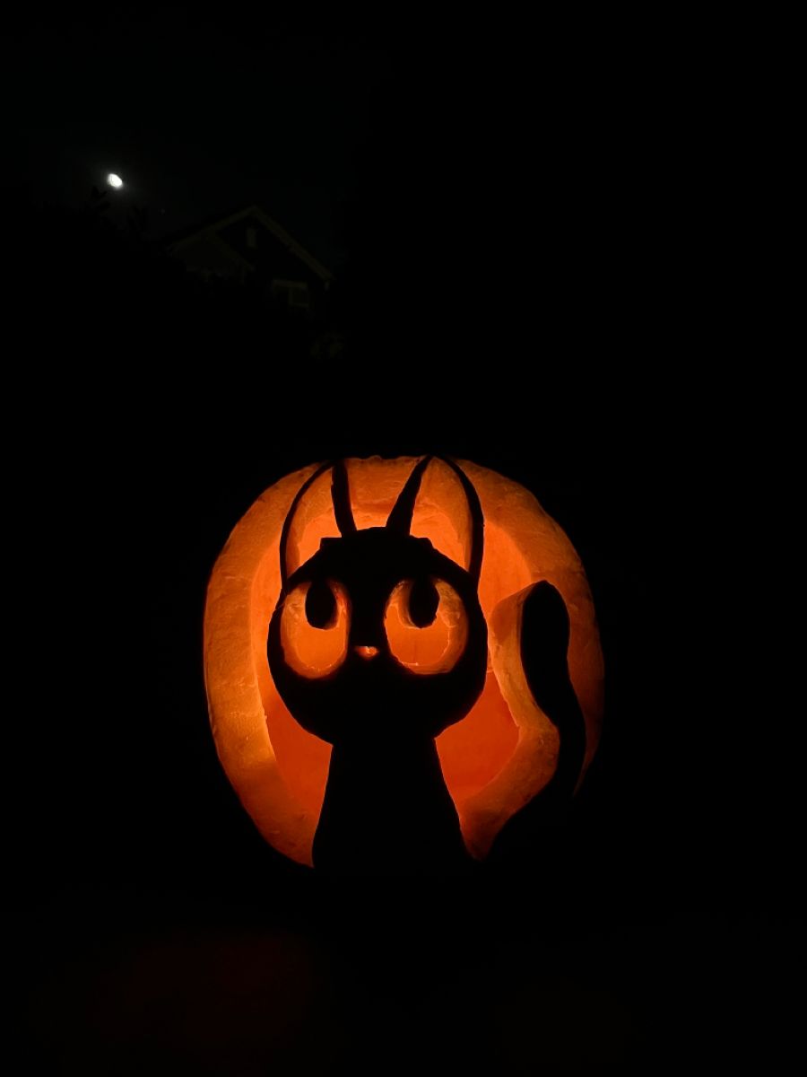 Jiji pumpkin carve