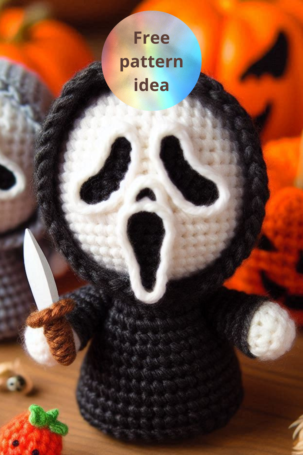 Amigurumi Ghostface Halloween