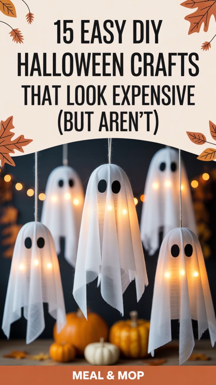15 Easy DIY Halloween Crafts That Look Expensive (But Aren’t)