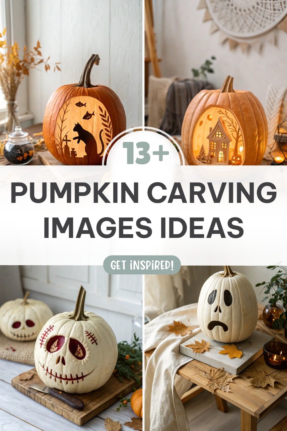 13+ Creative Pumpkin Carving Image Ideas