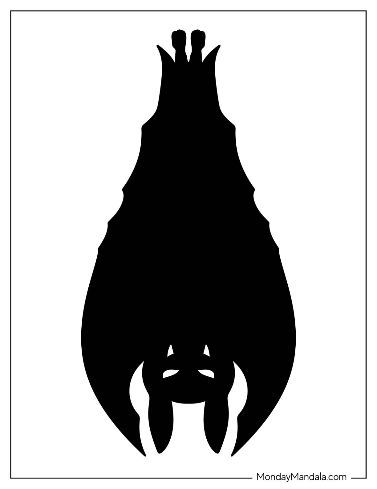 52 Bat Templates (Free PDF Printables)