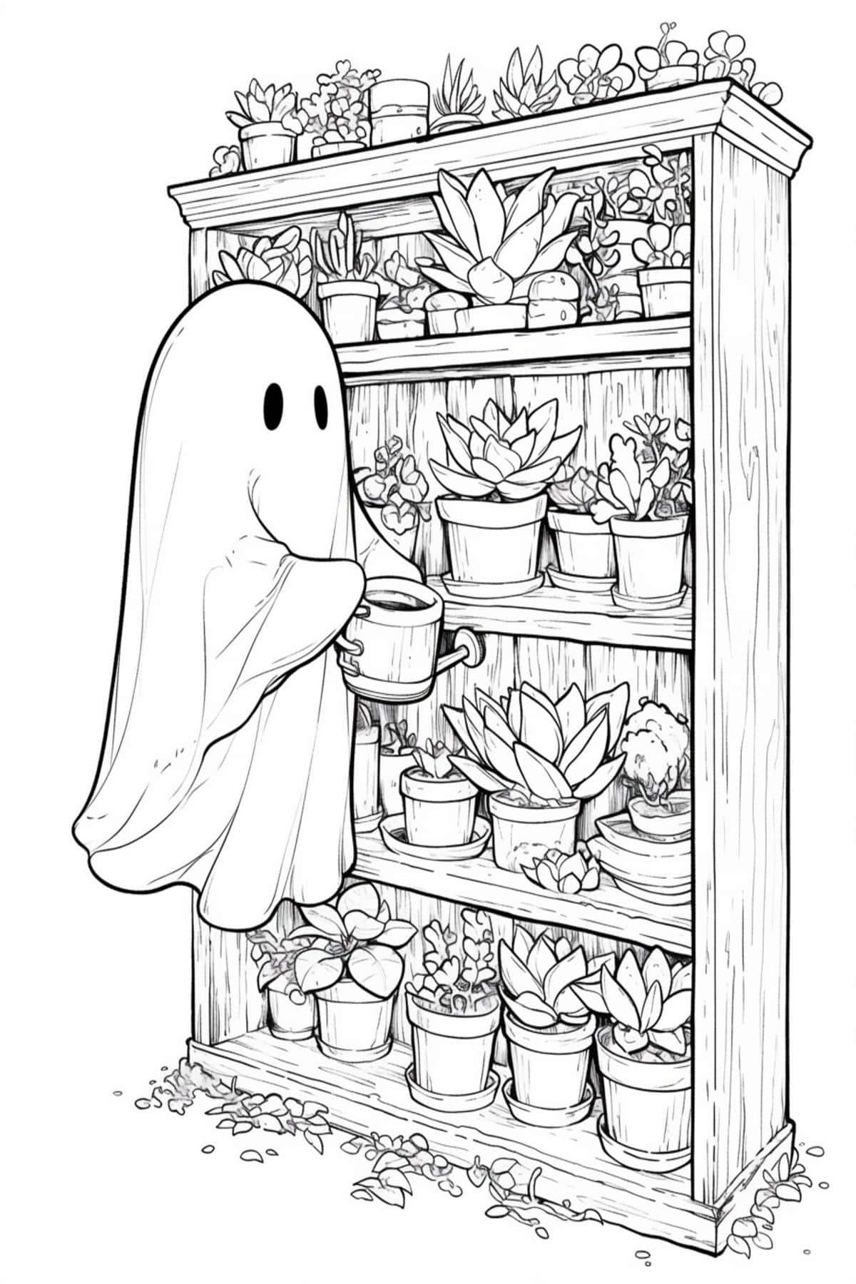 25+ Free Printable Ghost Coloring Pages (Wickedly Cute & Spooky Fun!)