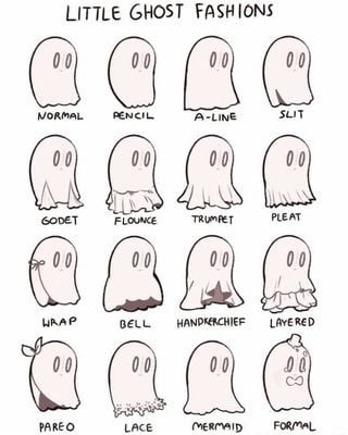 LITTLE GHOST FASH IONS – iFunny