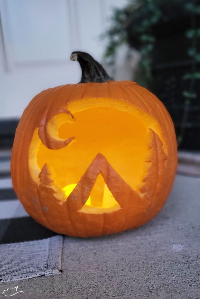 free camping jack-o-lantern templates – Little Dove Blog