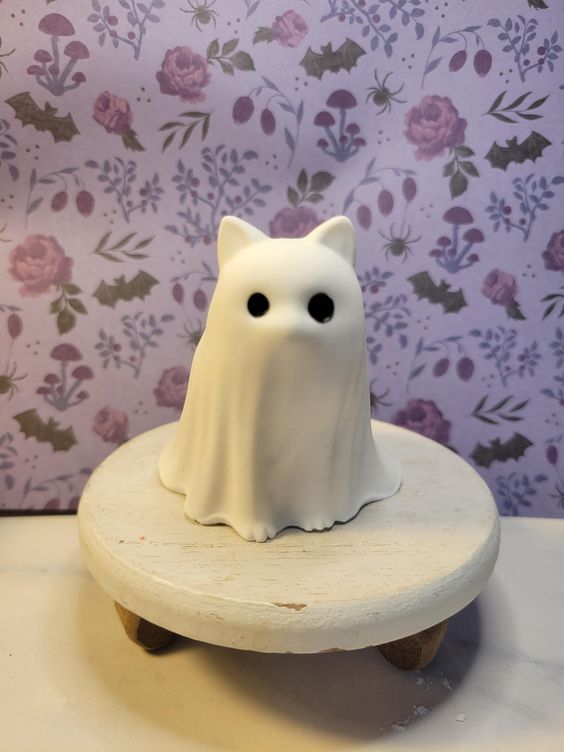 SPOOKY GHOST CAT! – Etsy