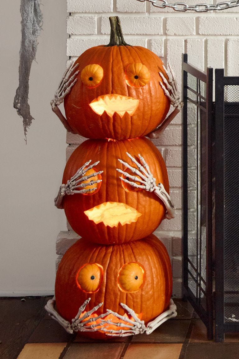 The Easy Starry Night Pumpkin Carving Idea Everyone on Your Block Will Talk About