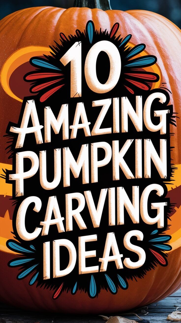 10 Amazing Pumpkin Carving Ideas To Try In 2025!